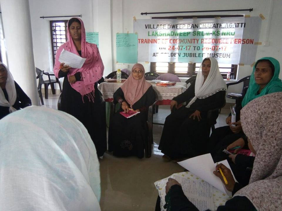 CRP training in Lakshadweep