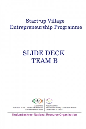 TEAM B, Slide Deck