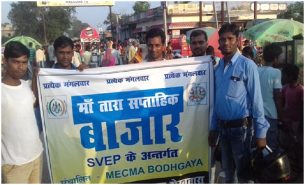 Weekly Haat: Initiative from MECMA (CRPEP) group of Bodhgaya